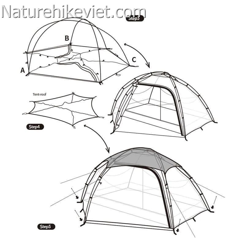 Lều cắm trại Naturehike: Lều cắm trại Naturehike sở hữu thiết kế độc đáo, chống nước tuyệt đối và rất dễ dàng để lắp đặt. Hãy tận hưởng những đêm ngoài trời thật thoải mái và bình yên cùng với sản phẩm chất lượng này.