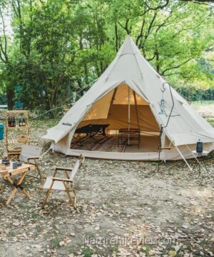 Lều kim tự tháp Glamping 2 - 4 người Naturehike NH20ZP005