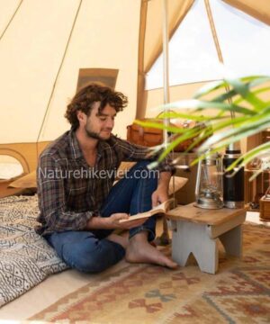 Lều kim tự tháp Glamping 2 - 4 người Naturehike NH20ZP005