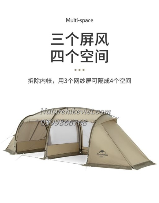 Lều Naturehike Glamping NH20ZP130